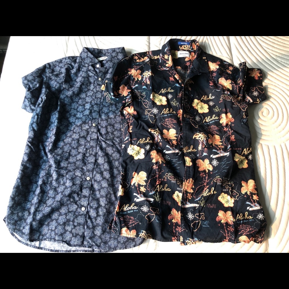 Jack and Jones short sleeve shirts